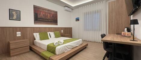 Caja de seguridad en la habitación, cortinas blackout y wifi gratis