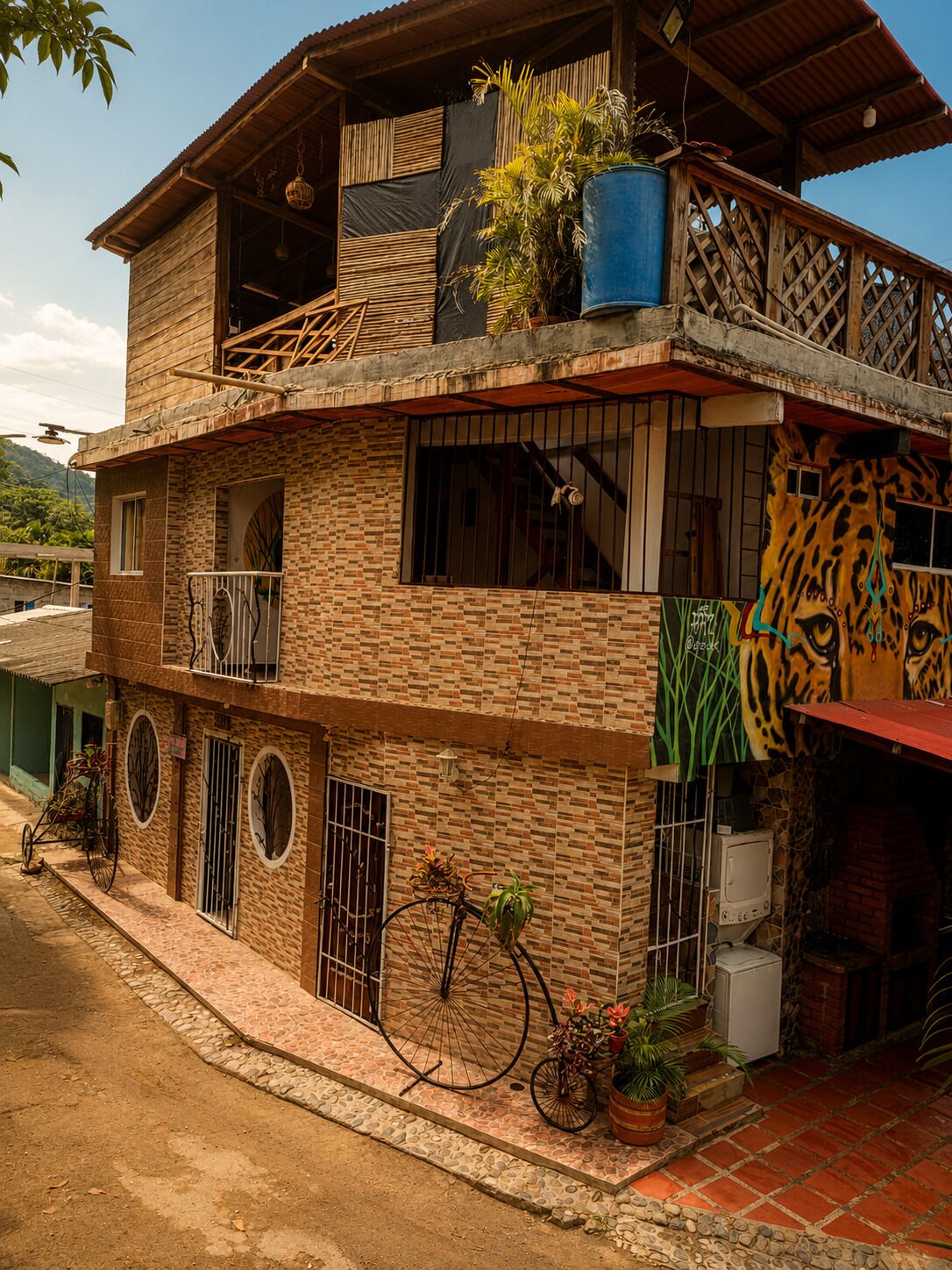 Fachada del alojamiento