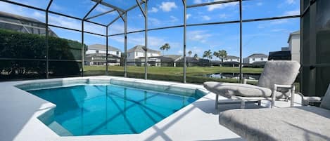 Indoor pool, outdoor pool
