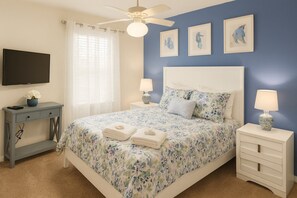 3 bedrooms, iron/ironing board, travel cot, free WiFi