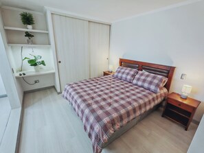 3 chambres, fer et planche Ă repasser, Wi-Fi, literie fournie