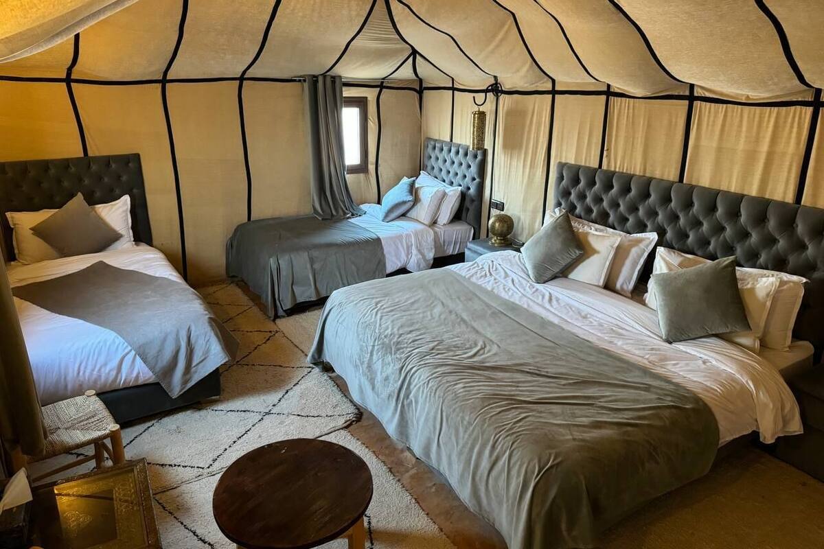 Habitación cuádruple de lujo, vistas al desierto | Wifi gratis