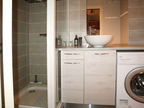 Bathroom - Apartment for 6, near slopes, balcony (Les Orres)
