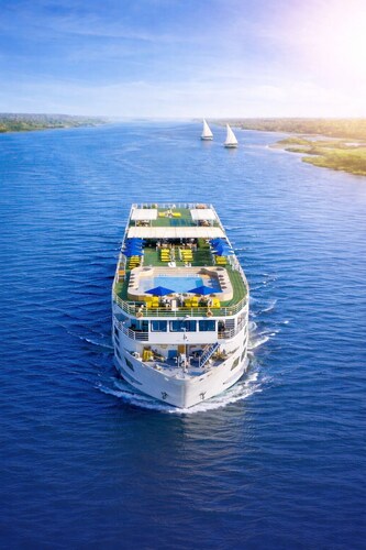 Nile Cruise Rene, Every Wednesday from Aswan for 3 nights and every Saturday from Luxor for 4 nights, including three meals