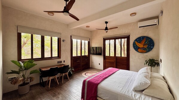 1 chambre, fer et planche à repasser, Wi-Fi, literie fournie