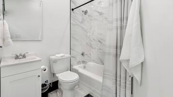 Towels, toilet paper