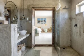Habitació doble de luxe, vistes al desert | Bany