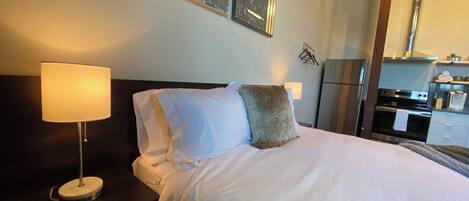 1 Schlafzimmer, Bügeleisen/Bügelbrett, kostenloses WLAN, Bettwäsche