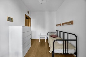 Desk, iron/ironing board, free WiFi, bed sheets