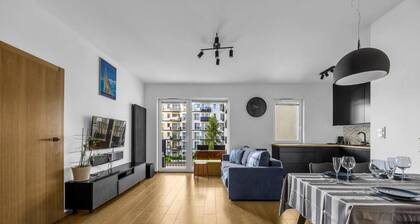 Bielany Business Apt - 68m2, Balcony, Parking - by Rentujemy