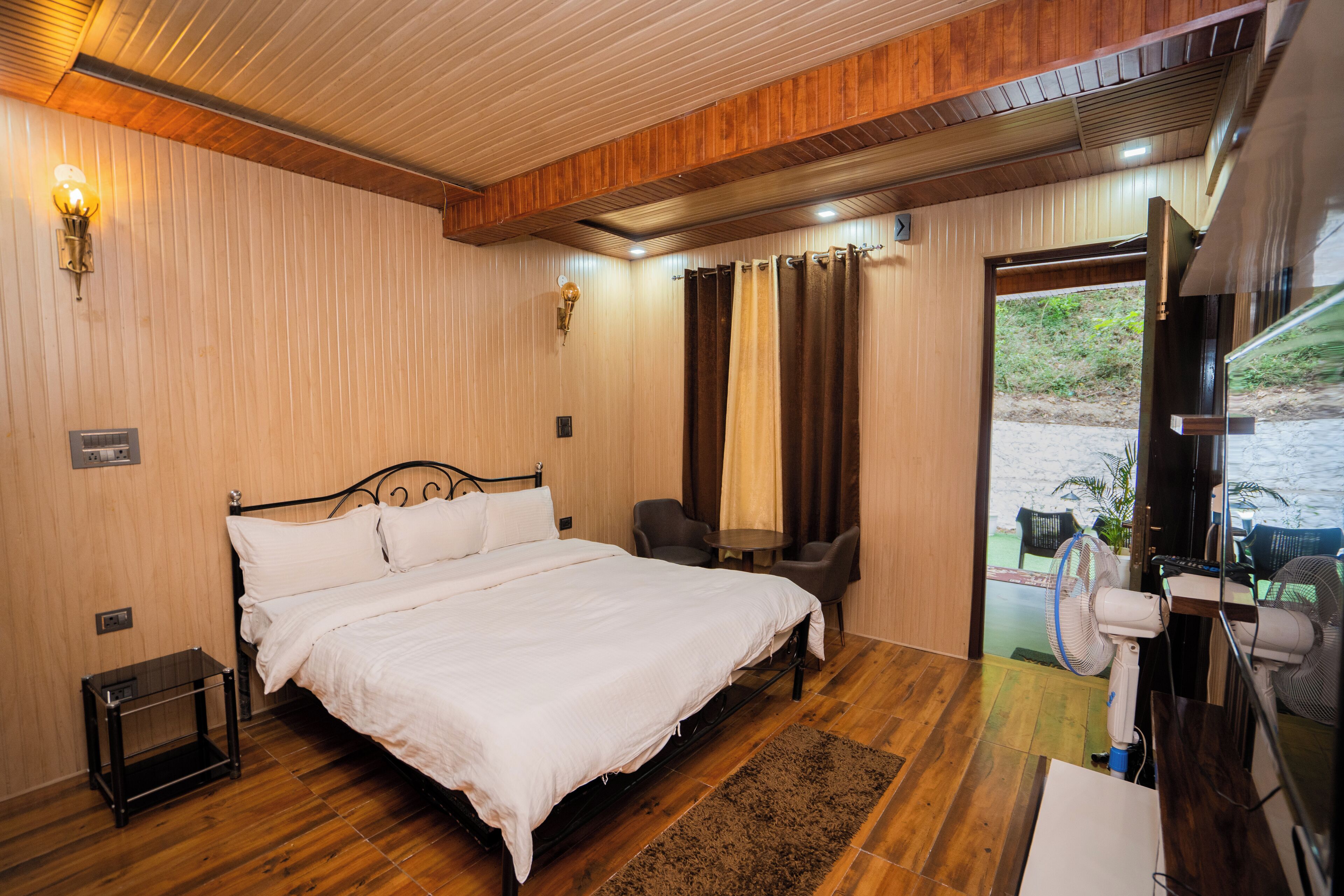 1 habitación y ropa de cama 