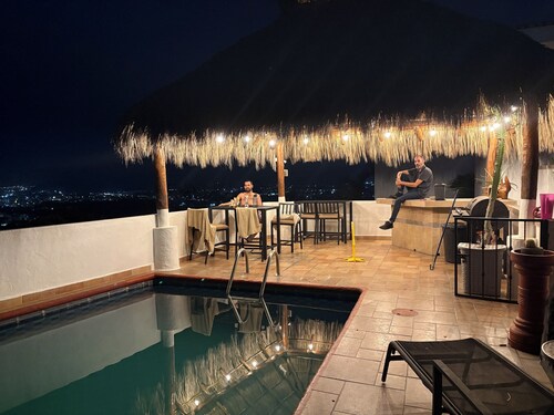 Unwind at this peaceful oasis. 3 minute drive to the beach