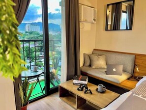 1 habitación y ropa de cama
