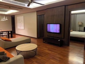 Condo, 2 chambres, accessible aux personnes à mobilité réduite | Commodité de la chambre