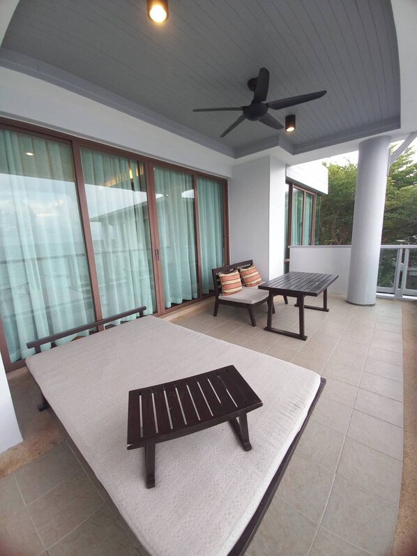 Condo, 2 habitaciones, con acceso para personas discapacitadas | Terraza o patio