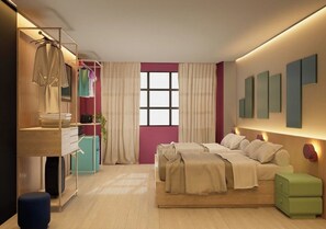 Deluxe Double Room | In-room safe, free WiFi, bed sheets, wheelchair access
