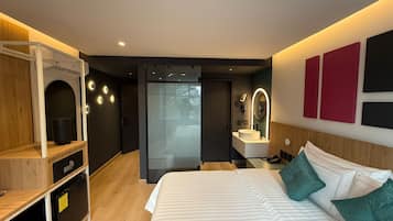 Habitación ejecutiva | Caja de seguridad en la habitación, wifi gratis y ropa de cama