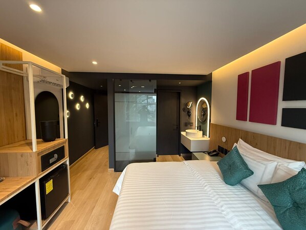 Executive-værelse | Pengeskab på værelset, gratis Wi-Fi, sengetøj, adgang for kørestole