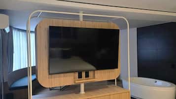 Suite estudio Deluxe | Caja de seguridad en la habitación, wifi gratis y ropa de cama