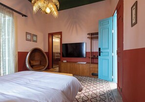 Chambre Double Supérieure, patio, vue jardin