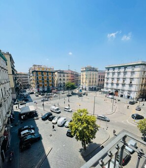 Double Room, City View | Desk, iron/ironing board, free WiFi