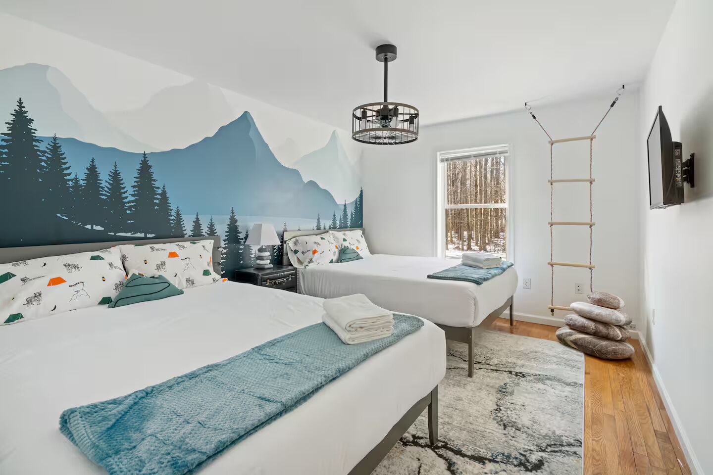 5 camere, ferro/asse da stiro, Wi-Fi, lenzuola