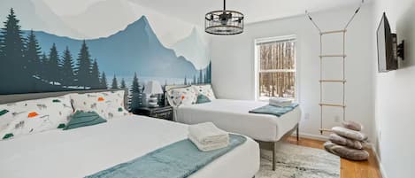 5 chambres, fer et planche Ă repasser, Wi-Fi, literie fournie