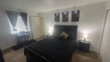 Iron/ironing board, WiFi, bed sheets