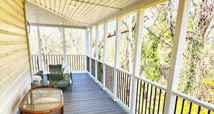 Historic Church Revival: 4BR & Gathering Rm + Lg Porch, Firepit, EV + 2 dogs OK
