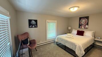 2 bedrooms, iron/ironing board, travel crib, free WiFi