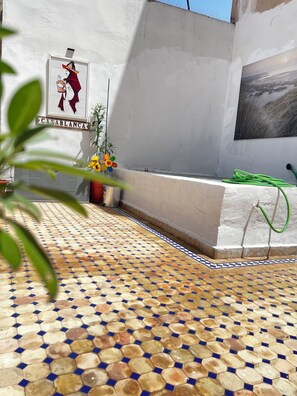 Enceinte de l’hébergement