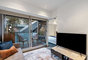 2 bedrooms, iron/ironing board, travel crib, WiFi
