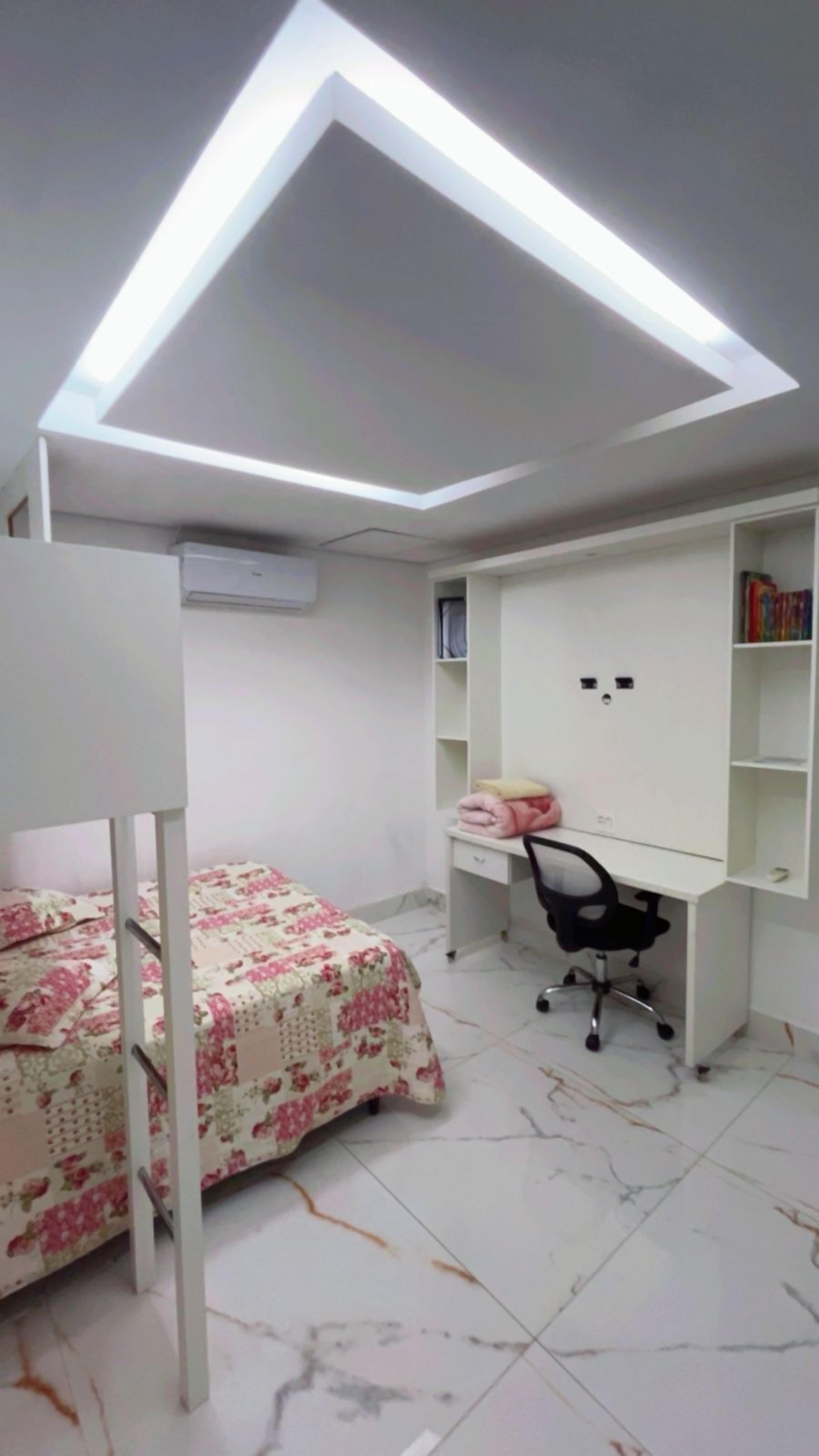 Desk, laptop workspace