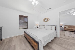 5 bedrooms, iron/ironing board, travel crib, WiFi