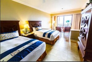 2 bedrooms, bed sheets