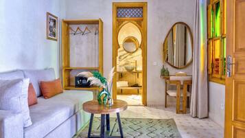 Royal Triple Room, Patio | In-room safe, free WiFi