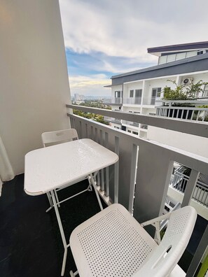 Condo, 1 quarto, sacada | Sacada