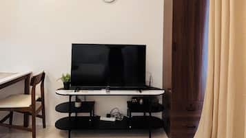 Condo, 1 habitación, balcón | Sala de estar