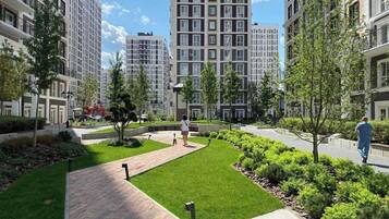 Majoituspaikan julkisivu