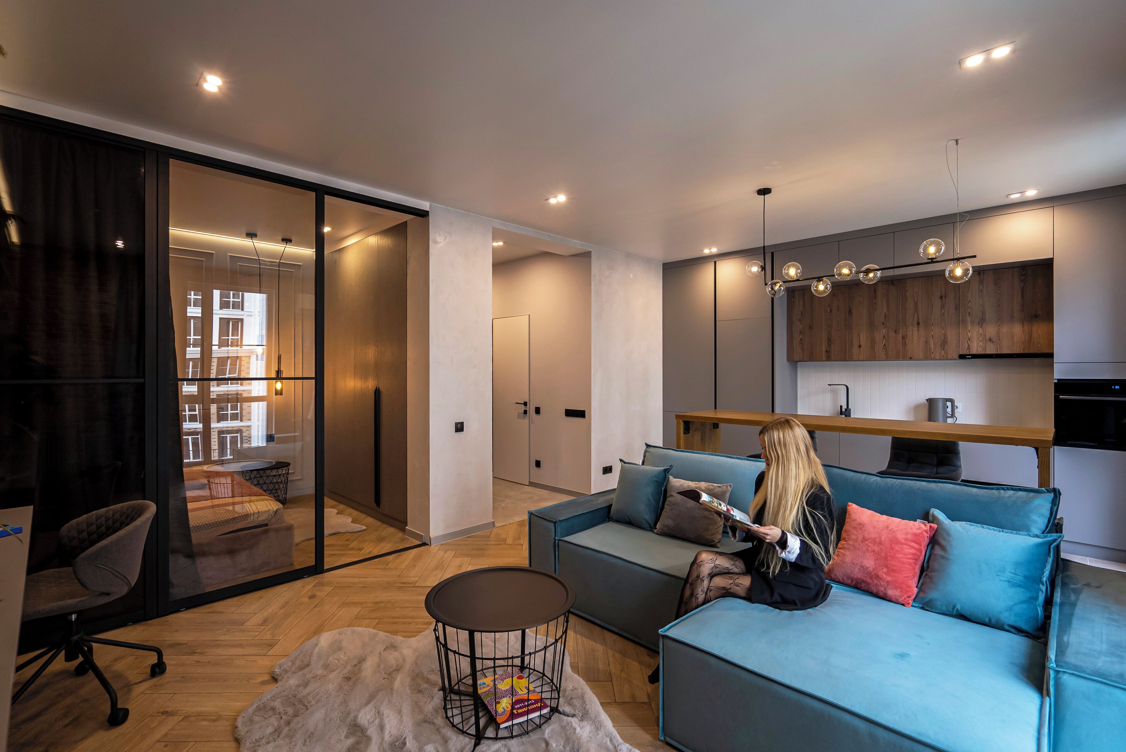 Deluxe appartement, uitzicht op park | Geluiddichte muren, een strijkplank/strijkijzer, gratis wifi, beddengoed