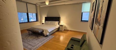 2 habitaciones, internet y ropa de cama
