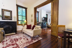 Living area - Historic Downtown Loft A (Pensacola)