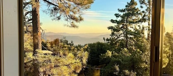 Quiet cabin in Idyllwild. Stunning Views, Cozy, Private, Pet and kid Friendly.