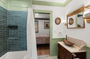 Towels, soap, toilet paper