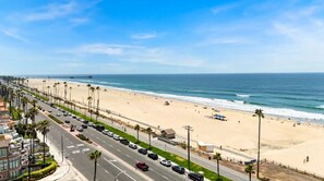 Na praia