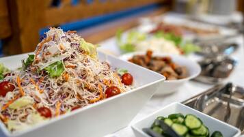 Gratis morgenmadsbuffet hver dag