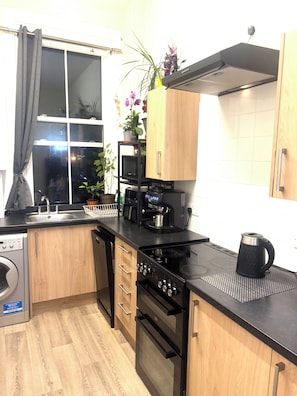 Microwave, oven, stovetop