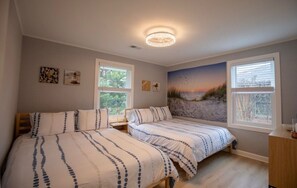 2 bedrooms, desk, iron/ironing board, free WiFi