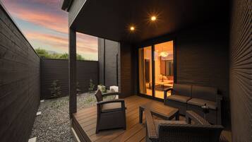 Kamar Comfort, balkon, pemandangan gunung | Teras/patio