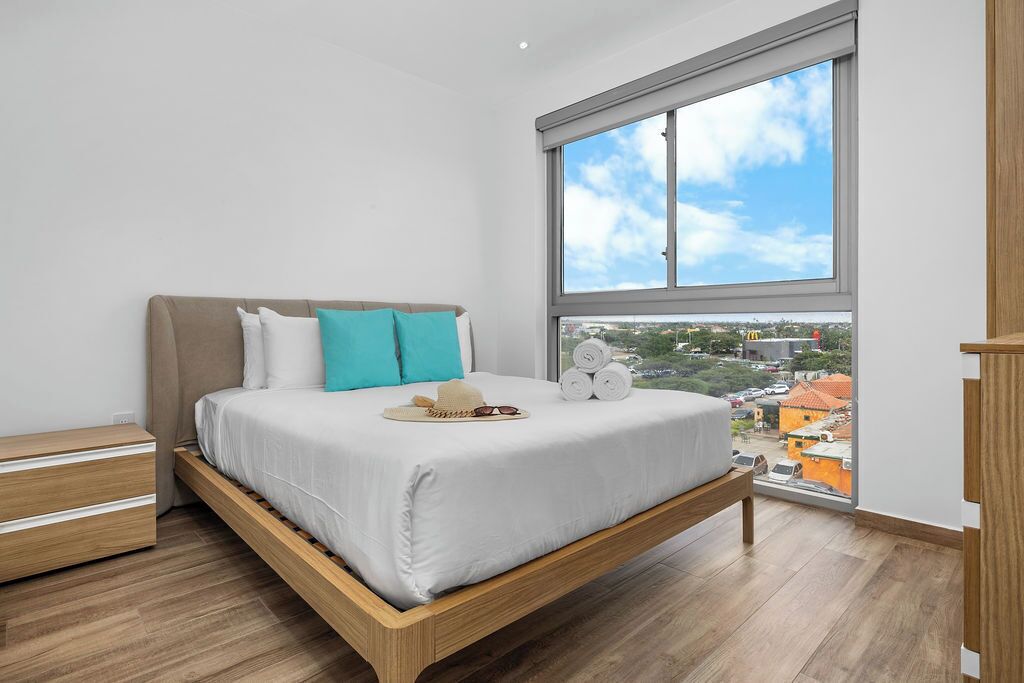 2 bedrooms, iron/ironing board, travel cot, WiFi